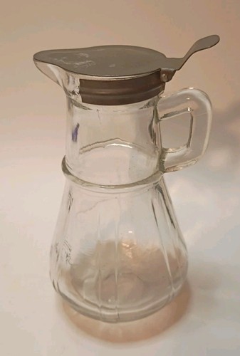 Vtg syrup 12oz dispenser - syrup,